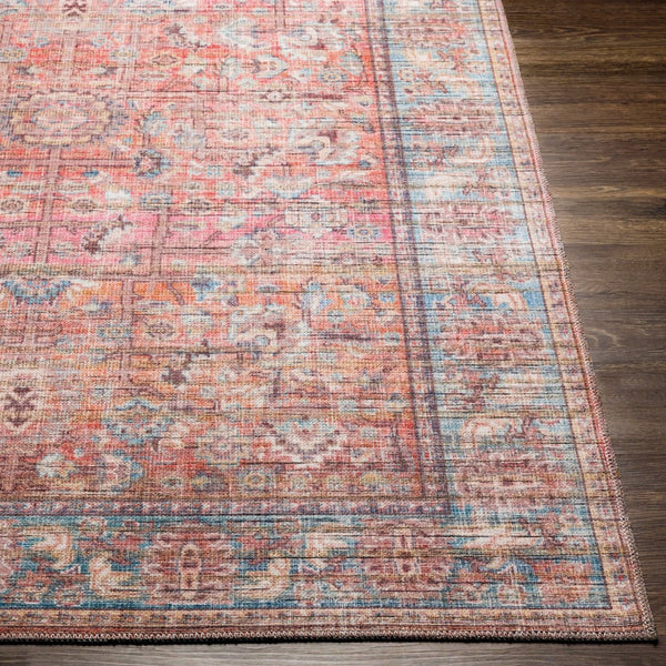 Livabliss Cobb Flatweave Runner Rug Chenille Jute Cotton Blend for Hallway or Entryway Pink, Coral 2'7" x 7'3" COB2302-2773