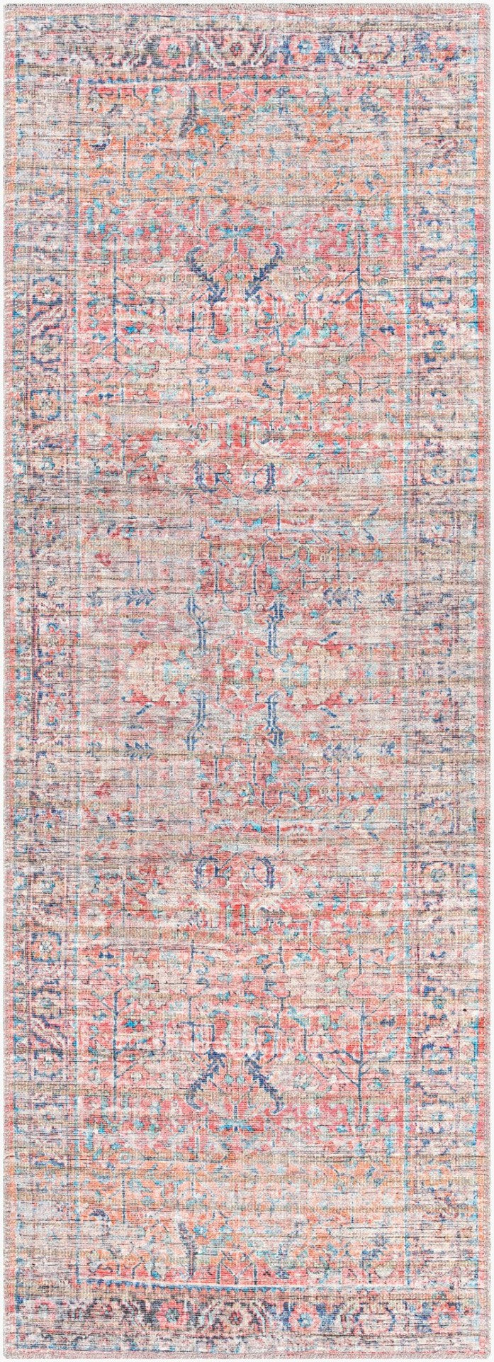 Livabliss Cobb Cotton Jute Chenille Runner Rug for Hallways Entryways and High Traffic Areas COB2304-2773