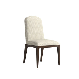 A.R.T. Furniture Verge Upholstered Side Chair – Modern Comfort Meets Classic Elegance with Walnut Finish & Plush Seat 337206-1960