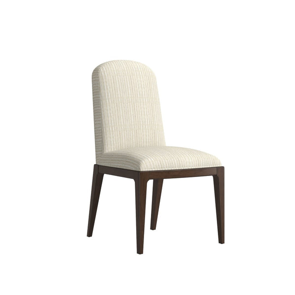 A.R.T. Furniture Verge Upholstered Side Chair – Modern Comfort Meets Classic Elegance with Walnut Finish & Plush Seat 337206-1960