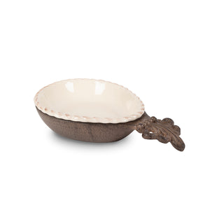 Acanthus Stoneware Spoon Rest EAW95172 Park Hill