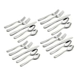 Lenox Oneida Dylan 20 Piece Everyday Flatware Set, Service for 4 Metallic, STAINLESS METAL H085020A