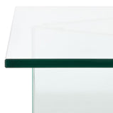 Safavieh Aerith Tempered Glass Coffee Table XII23 Clear Glass COF7304A-2BX