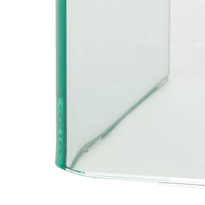 Safavieh Bedwyr Tempered Glass Coffee Table XII23 Clear Glass COF7305A-2BX