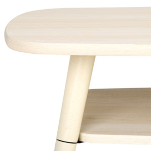 Safavieh Karou 2 Tier Coffee Table White 43.3" x 21.7" x 16.5"