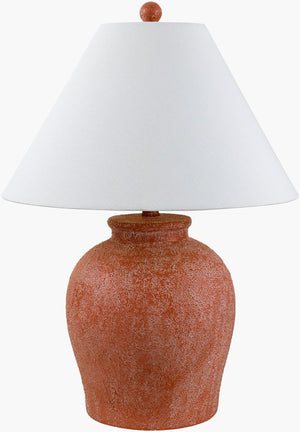 Livabliss Colorado Ceramic Table Lamp with Linen Shade for Bedside Desk or Entryway Console COL-004