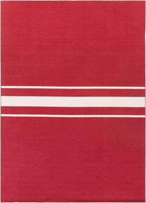 Surya Colton 8' X 11' Handmade Wool Rug – Modern Elegance, Durable Design, Perfect For Any Space Red Wool Col6004-23