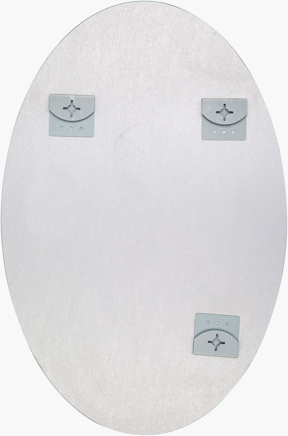 Surya Contour Accent Mirror - 18" Vertical Design For Modern Spaces, Easy Maintenance & Stylish Upgrade! Silver Mirror Con002-3624