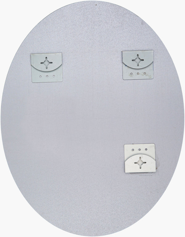 Surya Contour Accent Mirror - 18" Vertical Design For Modern Spaces, Easy Maintenance & Stylish Upgrade! Silver Mirror Con002-3624