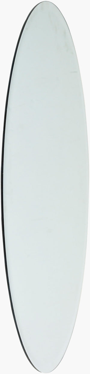 Surya Contour Accent Mirror - 18" Vertical Design For Modern Spaces, Easy Maintenance & Stylish Upgrade! Silver Mirror Con002-3624