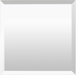 Surya Contour Accent Mirror - 18" Vertical Design For Modern Spaces, Easy Maintenance & Stylish Upgrade! Silver Mirror Con003-1818