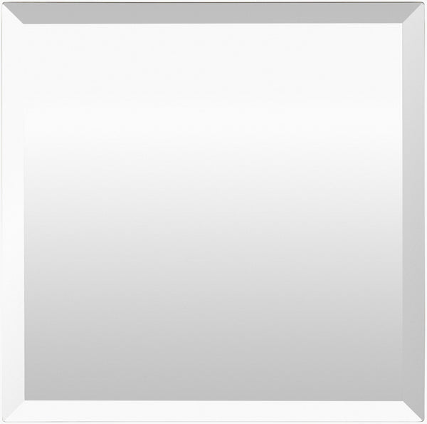 Surya Contour Accent Mirror - 18" Vertical Design For Modern Spaces, Easy Maintenance & Stylish Upgrade! Silver Mirror Con003-1818