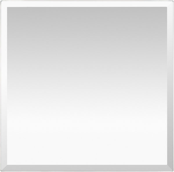 Surya Contour Accent Mirror - 18" Vertical Design For Modern Spaces, Easy Maintenance & Stylish Upgrade! Silver Mirror Con003-2424