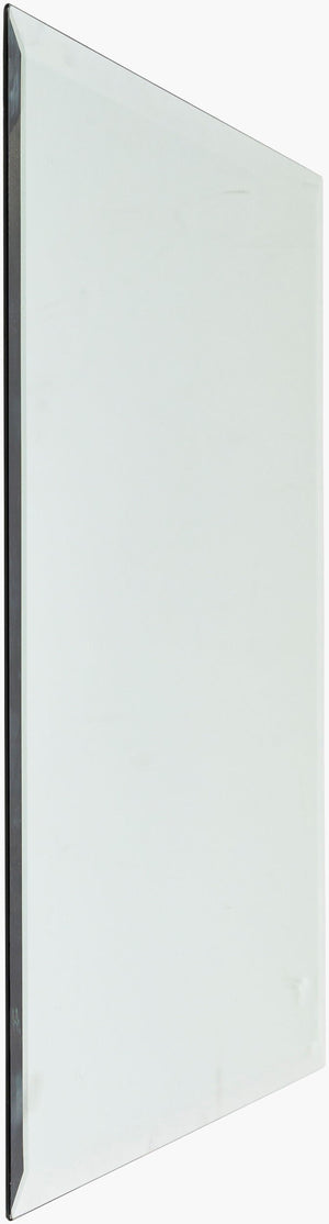 Surya Contour Accent Mirror - 18" Vertical Design For Modern Spaces, Easy Maintenance & Stylish Upgrade! Silver Mirror Con003-2424