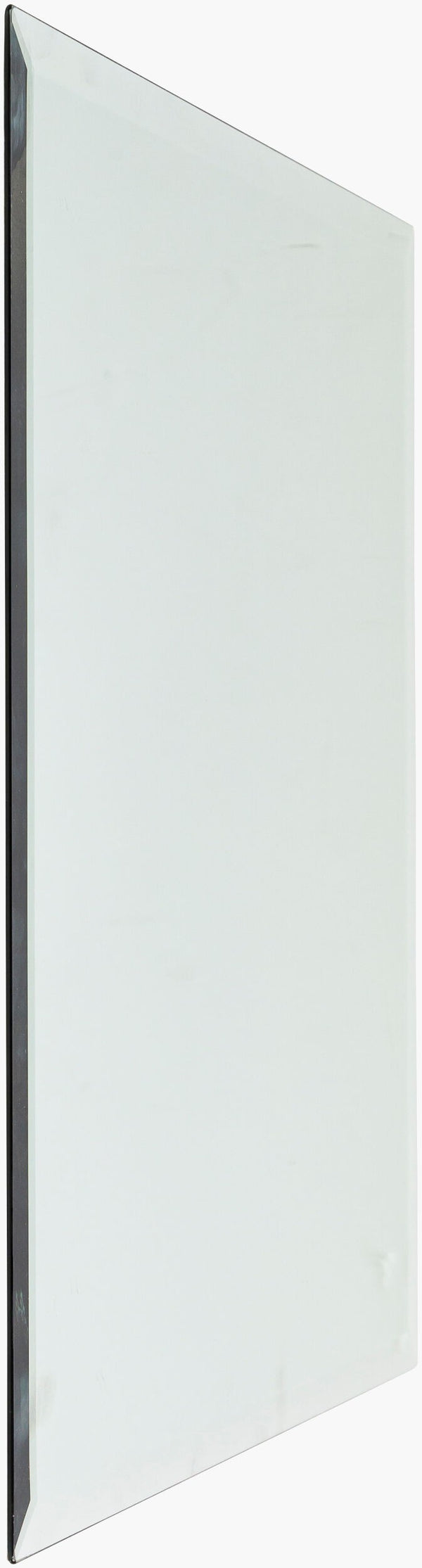 Surya Contour Accent Mirror - 18" Vertical Design For Modern Spaces, Easy Maintenance & Stylish Upgrade! Silver Mirror Con003-2424