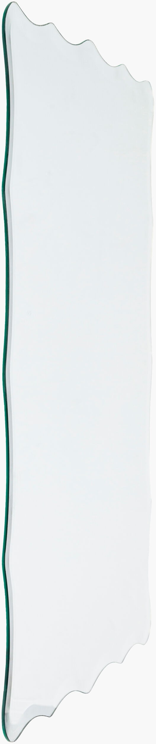 Surya Contour Accent Mirror - 18" Vertical Design For Modern Spaces, Easy Maintenance & Stylish Upgrade! Silver Mirror Con005-3624