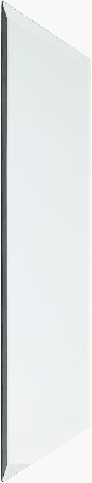 Surya Contour Accent Mirror - 18" Vertical Design For Modern Spaces, Easy Maintenance & Stylish Upgrade! Silver Mirror Con006-3020