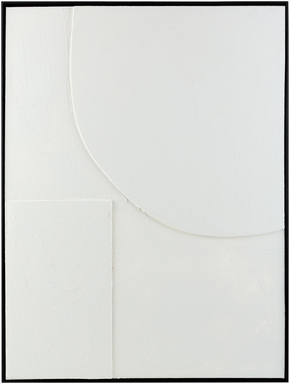 Livabliss Concrete Tone Hand Painted Large Framed Abstract Art for Modern Living Spaces CONC003-36482