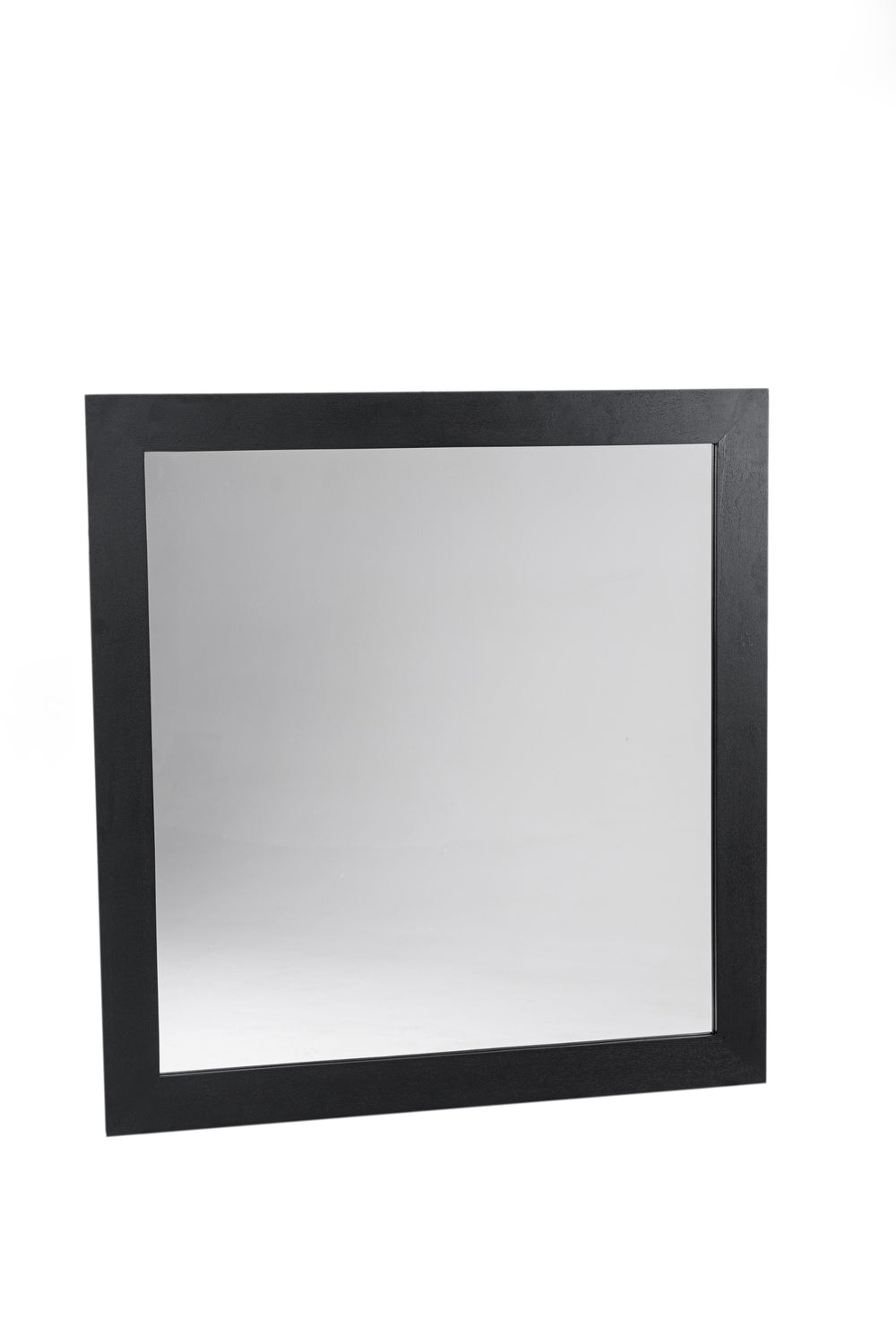 Vig Furniture Modrest Concord - Sleek Black Ash Mirror For Modern Ambiance & Versatile Home Decor Styles Black  Vgvc-j2301-m