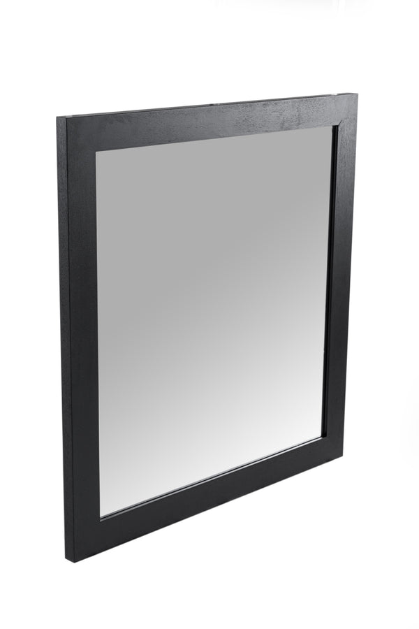 Vig Furniture Modrest Concord - Sleek Black Ash Mirror For Modern Ambiance & Versatile Home Decor Styles Black  Vgvc-j2301-m