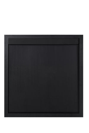 Vig Furniture Modrest Concord - Sleek Black Ash Mirror For Modern Ambiance & Versatile Home Decor Styles Black  Vgvc-j2301-m