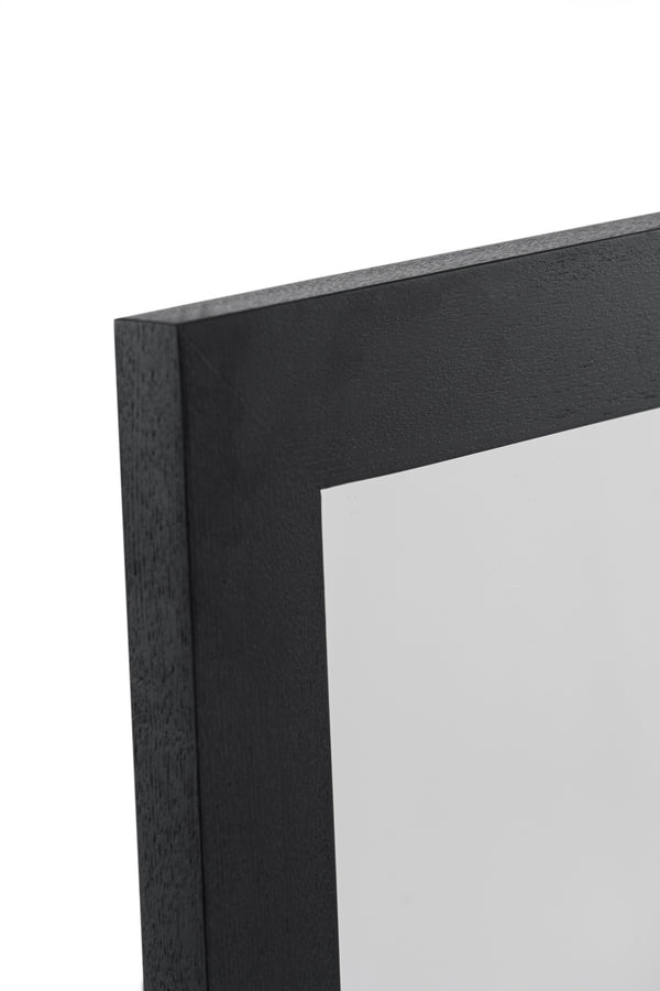 Vig Furniture Modrest Concord - Sleek Black Ash Mirror For Modern Ambiance & Versatile Home Decor Styles Black  Vgvc-j2301-m