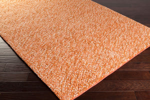Surya Confetti 5' X 8' Handmade Rug - Durable Wool Design With Plush Pile For Modern Home Decor Charm Burnt Orange Wool Confett10-58