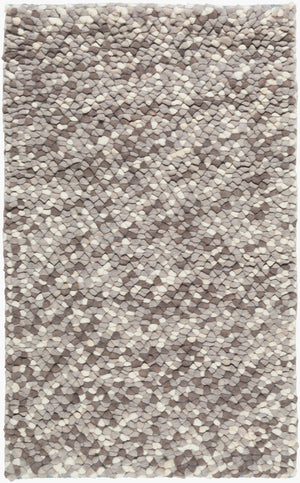Surya Confetti 5' X 8' Handmade Rug - Durable Wool Design With Plush Pile For Modern Home Decor Charm Light Slate Wool Confett6-23