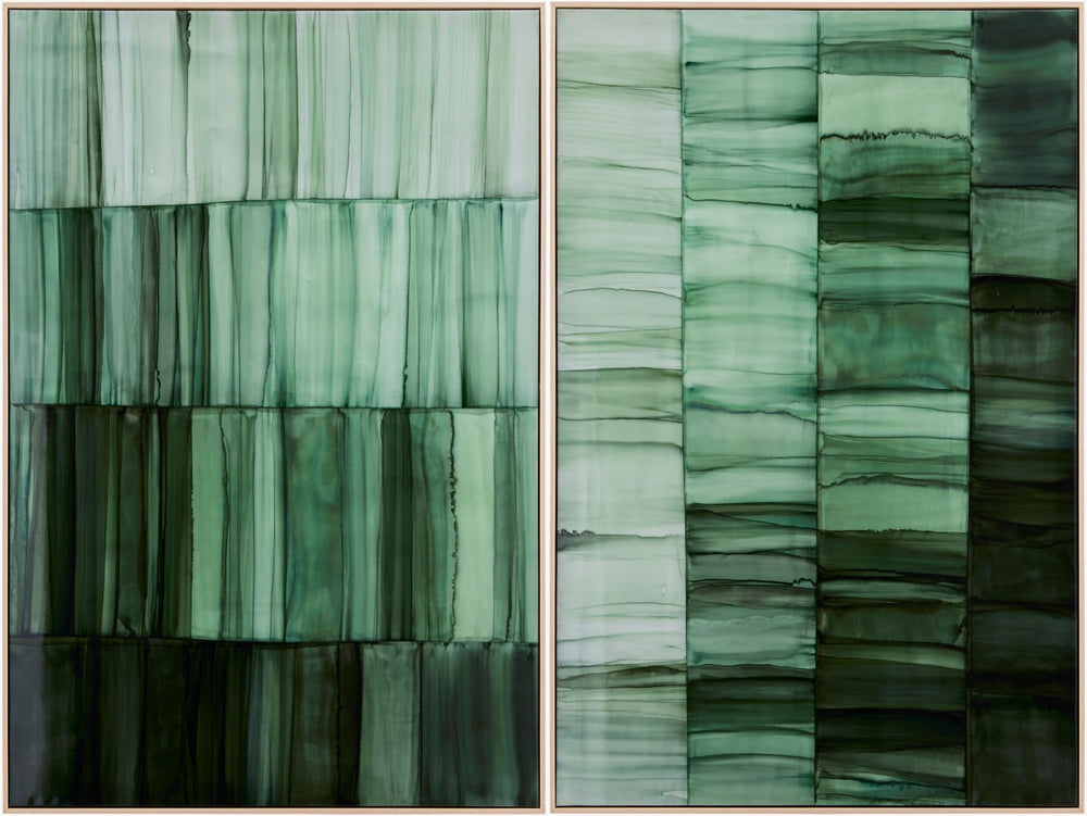 Livabliss Connection Hand-painted Gallery Canvas Art for Minimalist Living Room Walls CONN002-SET