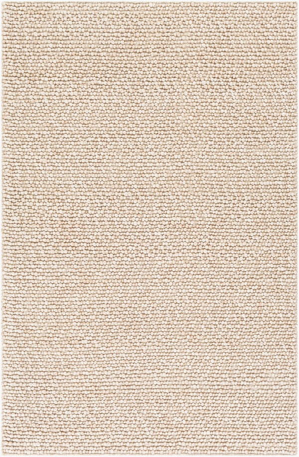 Surya Como 2' X 3' Handmade Area Rug - Luxurious Softness, Durable Viscose & Wool Blend For Elegant Spaces Beige Viscose,Wool Coo2301-23