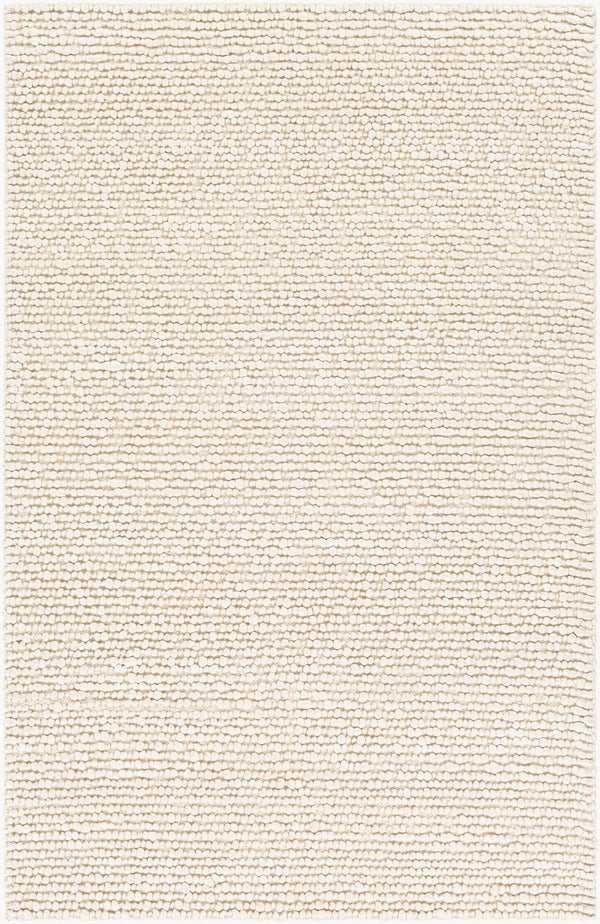 Surya Como 2' X 3' Handmade Area Rug - Luxurious Softness, Durable Viscose & Wool Blend For Elegant Spaces Ivory Viscose,Wool Coo2302-23