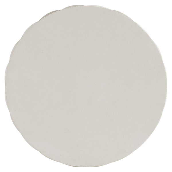 Bernhardt Bernhardt Ballantyne Round Stonecast Cocktail Table Outdoor Woven Rattan Patio Accent X11008