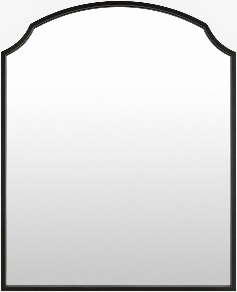 Livabliss Corbin Transitional Mantel Mirror Shallow Profile Traditional Frame for Fireplace Walls CORB001-3629
