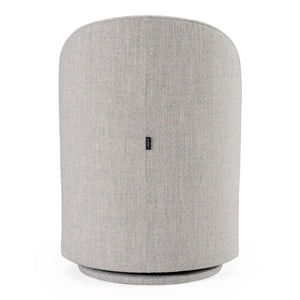 VIG Furniture Correa Sculptural Swivel Chair With Soft Cloud Fabric Upholstery, Foam Comfort & 360° Movement Light Grey Dining Chair VGKK-KF.Y1179-LTGRY