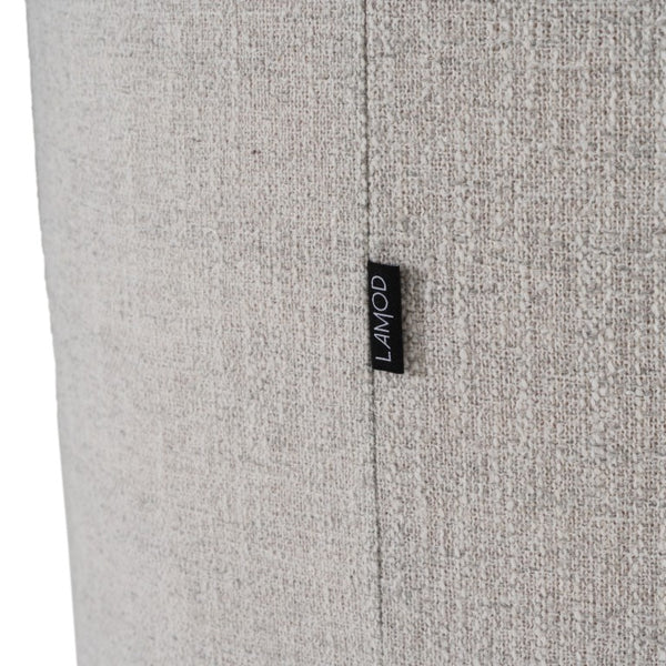 VIG Furniture Correa Sculptural Swivel Chair With Soft Cloud Fabric Upholstery, Foam Comfort & 360° Movement Light Grey Dining Chair VGKK-KF.Y1179-LTGRY