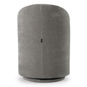 VIG Furniture Correa Dove Grey Swivel Dining Chair With Soft Contessa Fabric, Foam Cushion, 360° Smooth Base VGKK-KF.Y1179-DOVE