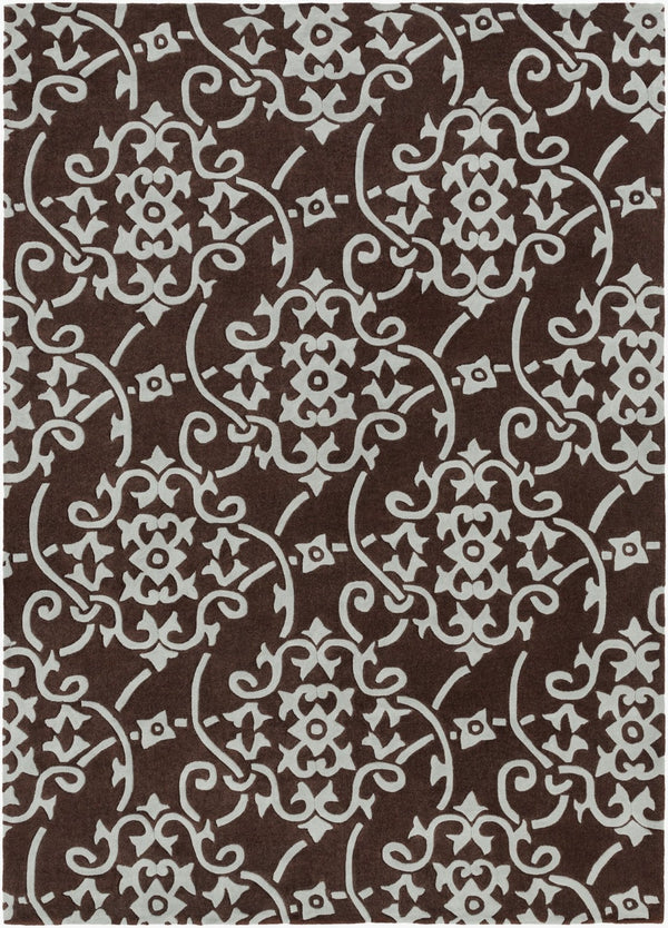 Surya Cosmopolitan Hand Tufted Polyester Accent Rug Rustic Bohemian Style for Bedroom Entry COS8829-3656