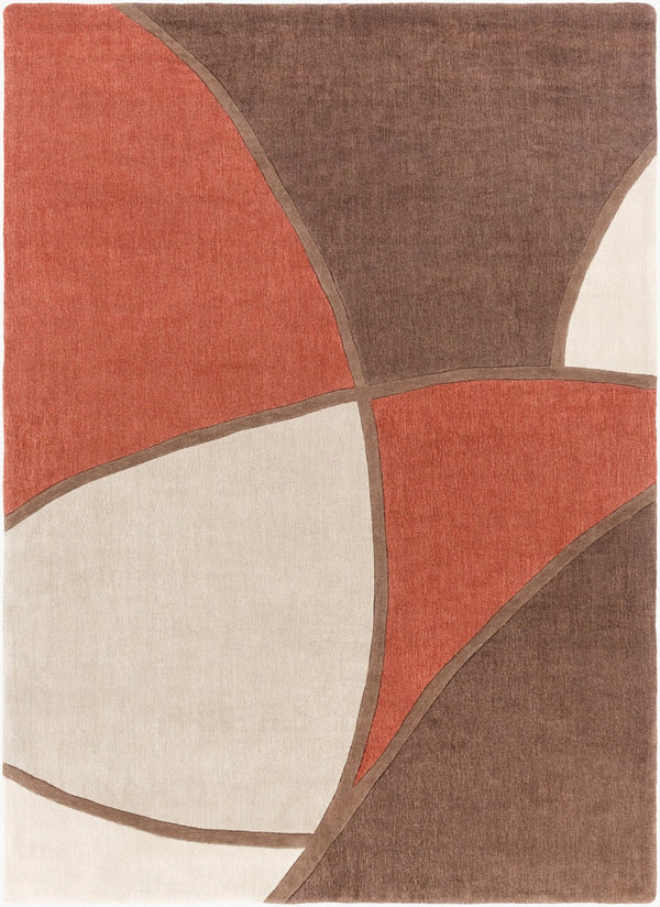 Surya Cosmopolitan Hand Tufted Polyester Area Rug Contemporary Pattern for Modern Living COS8887-3656