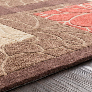 Surya Cosmopolitan Hand Tufted Polyester Area Rug Modern Square Living Room Accent COS8889-8RD