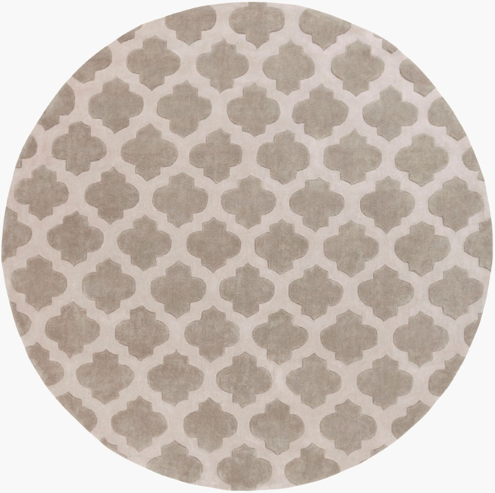 Surya Cosmopolitan Hand Tufted Square Area Rug Soft Polyester Pile for Modern Living Rooms COS9227-8RD