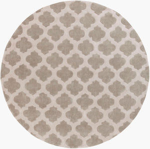 Surya Cosmopolitan Hand Tufted Square Area Rug Soft Polyester Pile for Modern Living Rooms COS9227-8RD