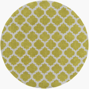 Surya Cosmopolitan 5' X 7'6" Handmade Rug - Modern, Hand Tufted, Medium Pile, Affordable Luxury Decor Gray Polyester Cos9240-8rd