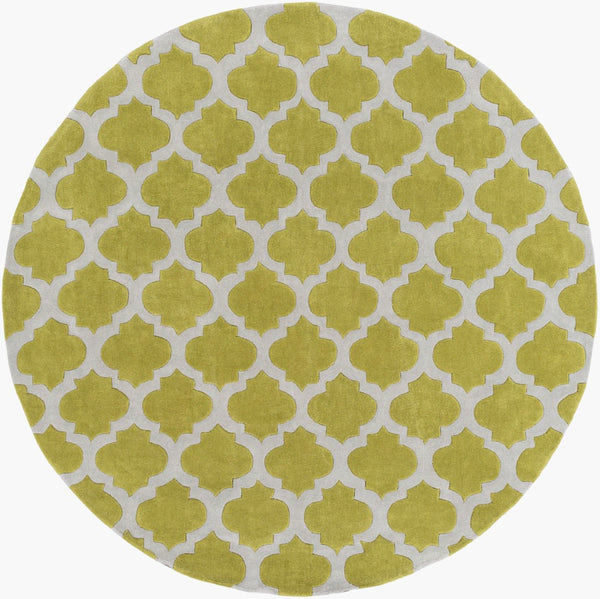 Surya Cosmopolitan 5' X 7'6" Handmade Rug - Modern, Hand Tufted, Medium Pile, Affordable Luxury Decor Gray Polyester Cos9240-8rd