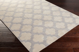 Surya Cosmopolitan 5' X 7'6" Handmade Rug - Modern, Hand Tufted, Medium Pile, Affordable Luxury Decor Beige Polyester Cos9243-8rd