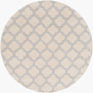 Surya Cosmopolitan 5' X 7'6" Handmade Rug - Modern, Hand Tufted, Medium Pile, Affordable Luxury Decor Beige Polyester Cos9243-8rd