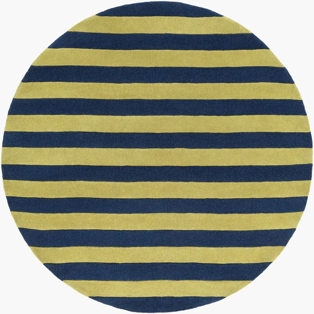 Surya Cosmopolitan Hand Tufted Polyester Area Rug Modern Square Living Room Floor Accent COS9249-8RD