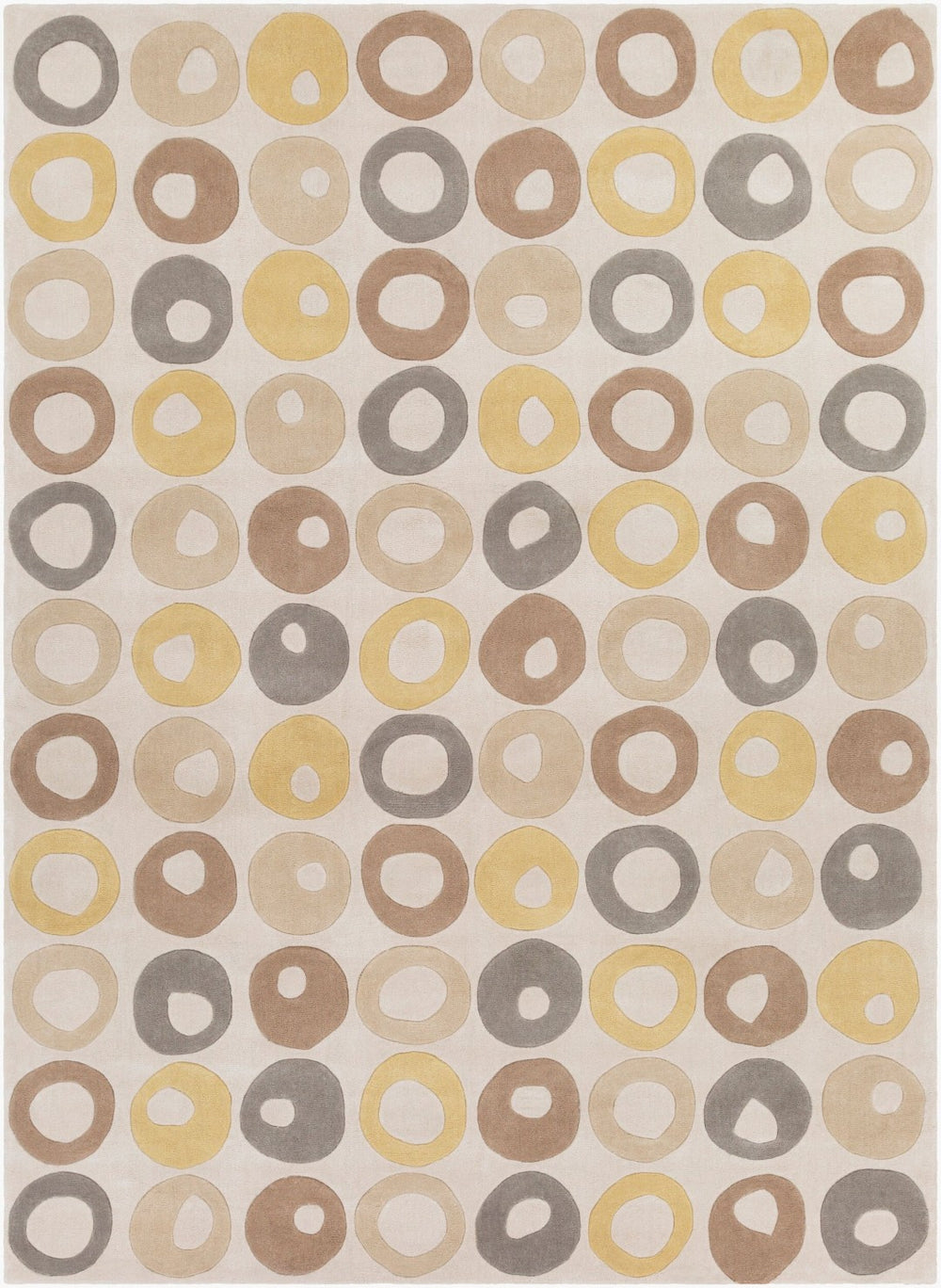 Surya Cosmopolitan Hand Tufted Polyester Area Rug Modern Square Living Room Floor Accent 9' x 13' Rectangle COS9286-913