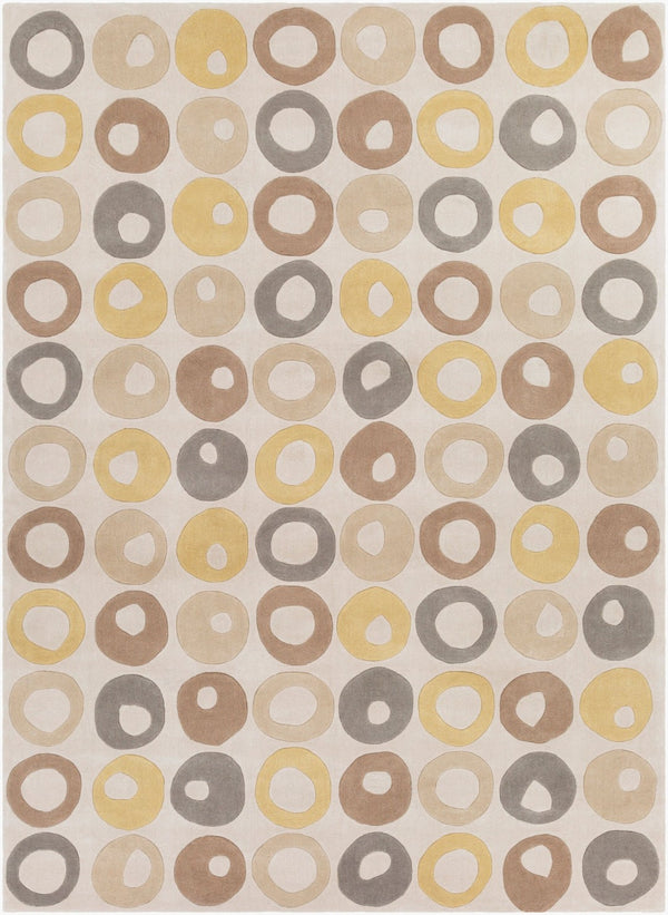 Surya Cosmopolitan Hand Tufted Polyester Area Rug Modern Square Living Room Floor Accent 9' x 13' Rectangle COS9286-913
