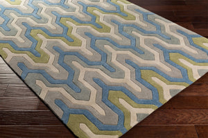 Surya Cosmopolitan Hand Tufted Polyester Runner Rug for Modern Hallways and Entryways COS9288-268