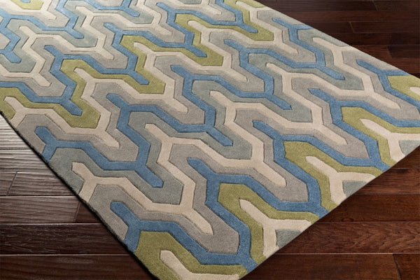 Surya Cosmopolitan Hand Tufted Polyester Runner Rug for Modern Hallways and Entryways COS9288-268